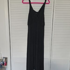 Lane Bryant Grey V-Neck Maxi Sundress
